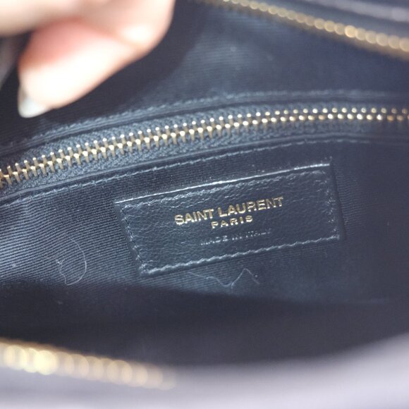 YSL Victorie Quilted Leather Camera Bag - Picture 10 of 14